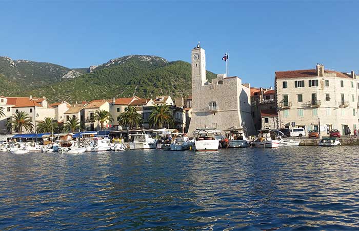 Autour de l'île de Vis